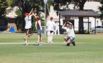 Andrew Ramage caught off the bowling of Tim Pillion - maybe ??