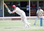 Jimmy Takos scores a century against Adelaide University